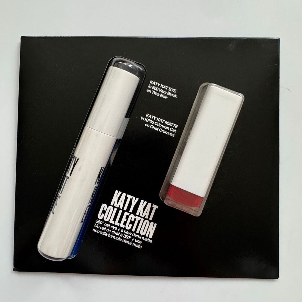 NEW Katy Perry X Covergirl Collection 800 Very Black KP05 Crimson Cat Lipstick